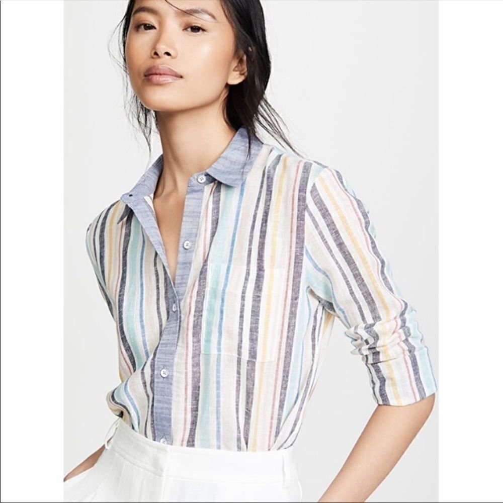Splendid x Gray Malin Playa Stripe Shirt